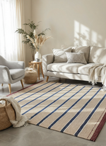 Flatweave Natural Jute Rug - 186 x 186 cm-1