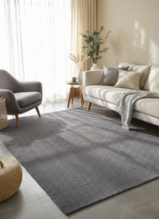Braided Overdyed Jute Rug - 275 x 183 cm-1