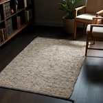 Flatweave Natural Jute Rug - 195 x 134 cm-1