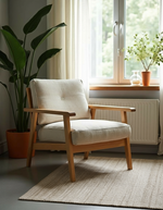 Loop Natural Jute Rug - 125 × 82 cm-1