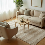 Braided Natural Jute Rug - 125 × 73 cm-1