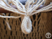 hamac a chat taupe support en bois 11