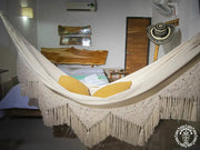 hamac l macrame ecru 8