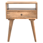 bulk Modern Solid Wood Nightstand with Open
