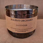 2-Wick Dimpled Black Candles-8