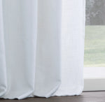 Euro Pinch Pleated Linen Curtains | Organic Italian Textured Weave | Light Filtering or Blackout-2