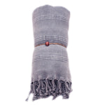 Stone Washed Extra Striped Towel-8