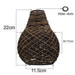 Best Rattan Ceiling Light Easy fit Lampshades~1969-2