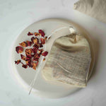 Smoky Rose Wardrobe Sachet with Mineral Salts - Natural Scent Diffuser-0
