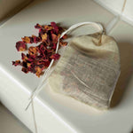 Smoky Rose Wardrobe Sachet with Mineral Salts - Natural Scent Diffuser-1